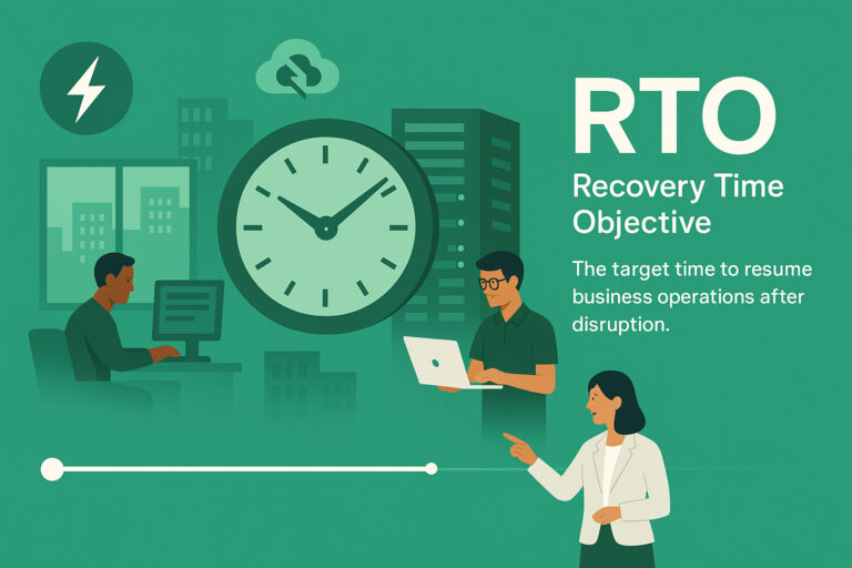RTO คืออะไร? เป้าหมายที่ธุรกิจต้องรู้ ฟื้นฟูระบบอย่างรวดเร็ว
