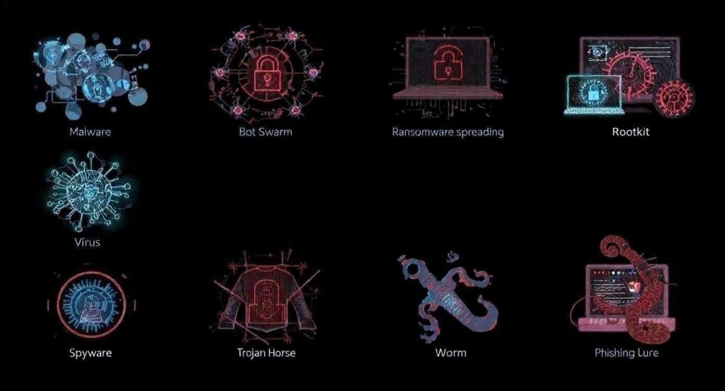 ภัยคุกคามทางไซเบอร์ที่พบบ่อย