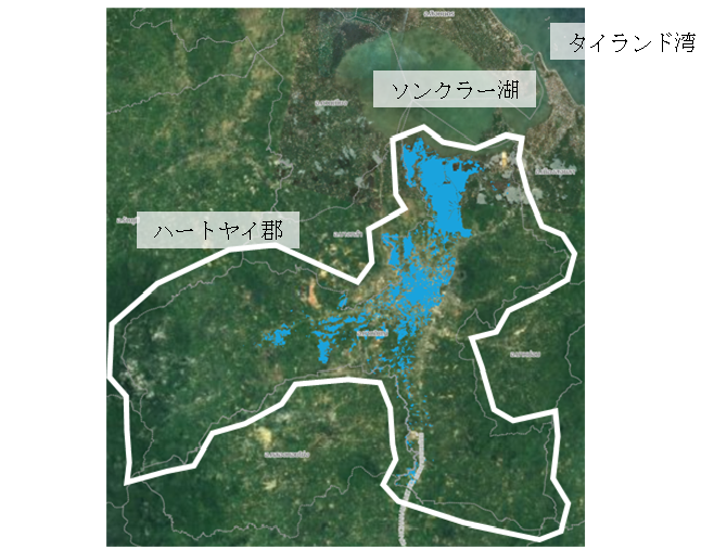 Flood Situation in Songkhla Province