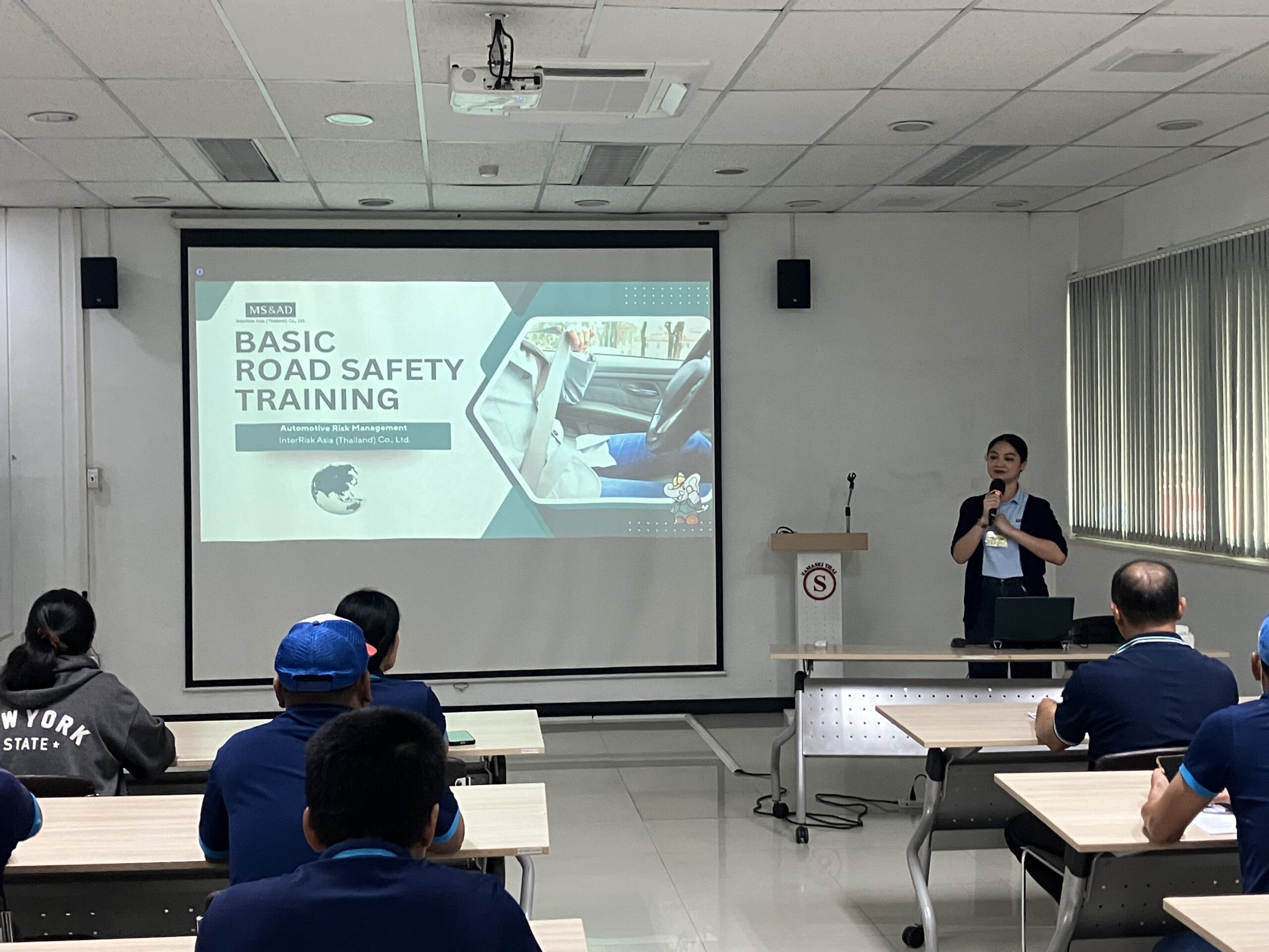 Road safety training for Yamasei Thai Co., Ltd.
