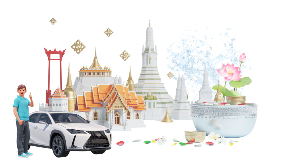 Thai Songkran Save driving