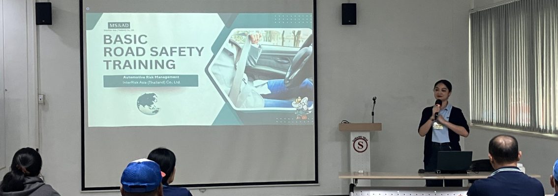 Road safety training for Yamasei Thai Co., Ltd.
